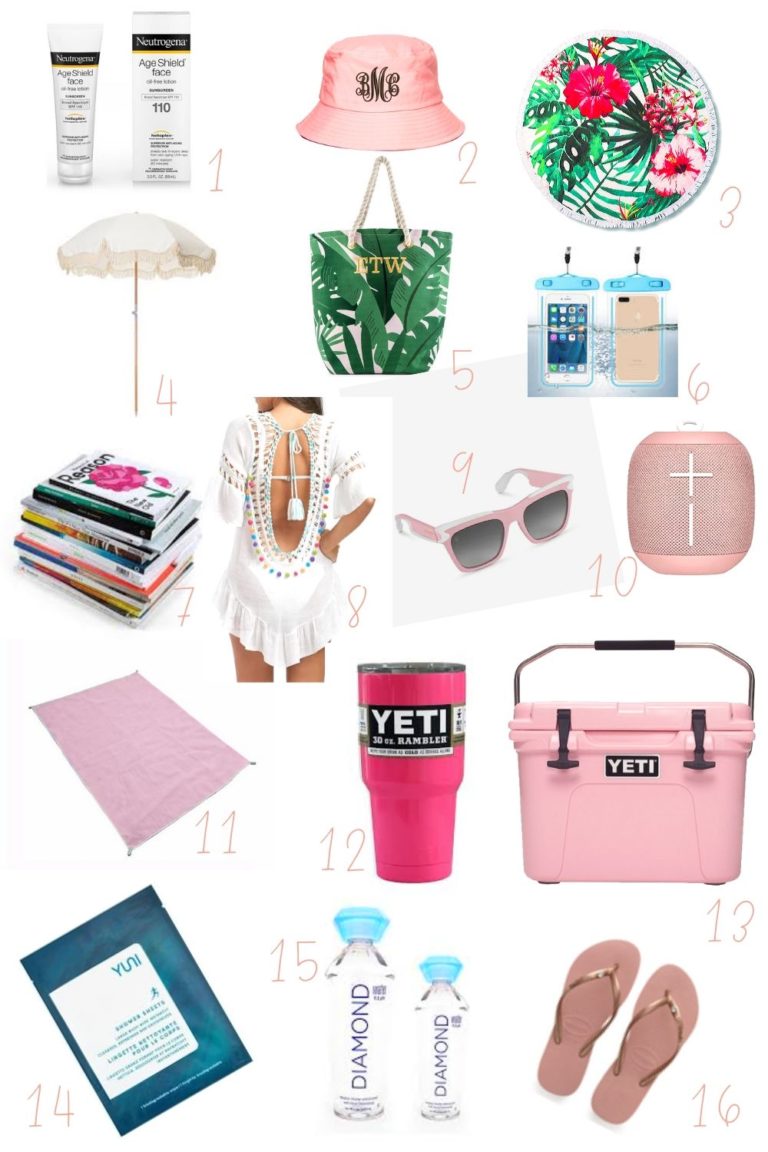 16 Beach Day Essentials - A Luxuriant Life